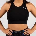 TOP NFINITY "HIGH NECK LONGLINE BRA"